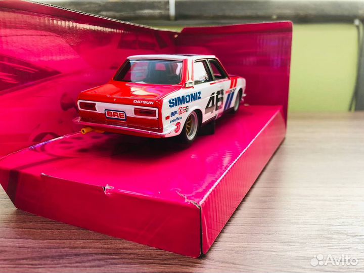 Maisto Design 1:24 - BRE Datsun 510