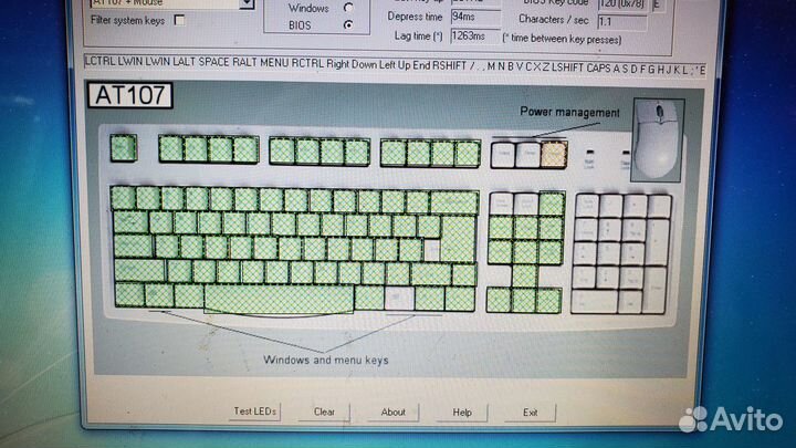 Клавиатура Acer 4810T