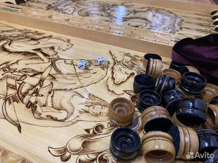 Нарды ручной работы коллекционные