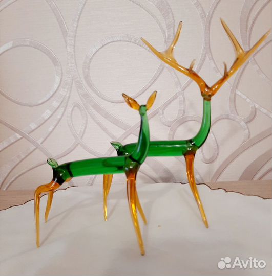 Коллекционные,стеклянные фигурки животных