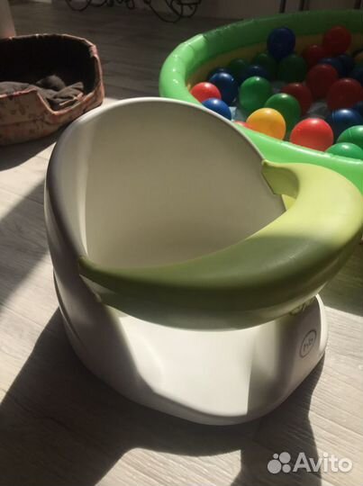 Стульчик для купания happy baby