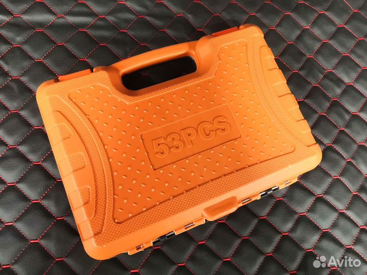 Набор инструментов из стали 53 предмета