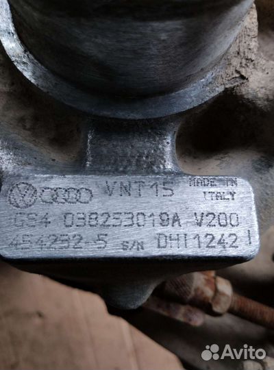 Турбина фольксваген бора 1,9 дизель
