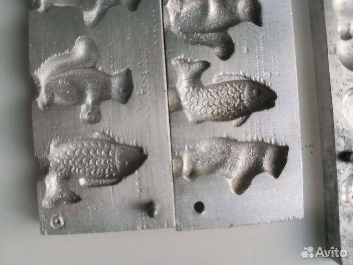 Форма для леденцов времен СССР 2 штуки