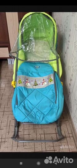 Санки на колесах Nika