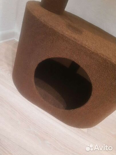 Когтеточка с домиком новая