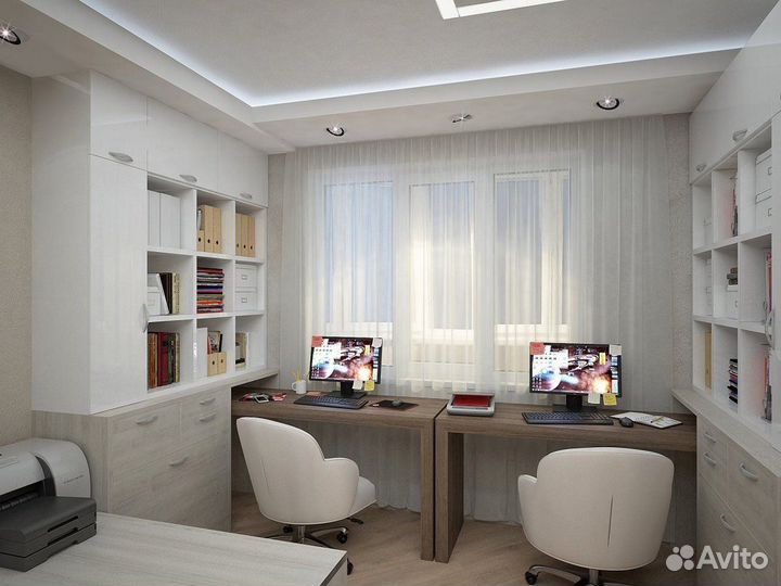 Рабочая зона у окна