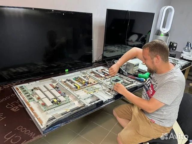 Ремонт телевизоров с выездом на дом. Ремонт пк и н