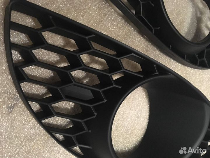 Решётки М5-look бампера BMW E60 под птф Diederichs