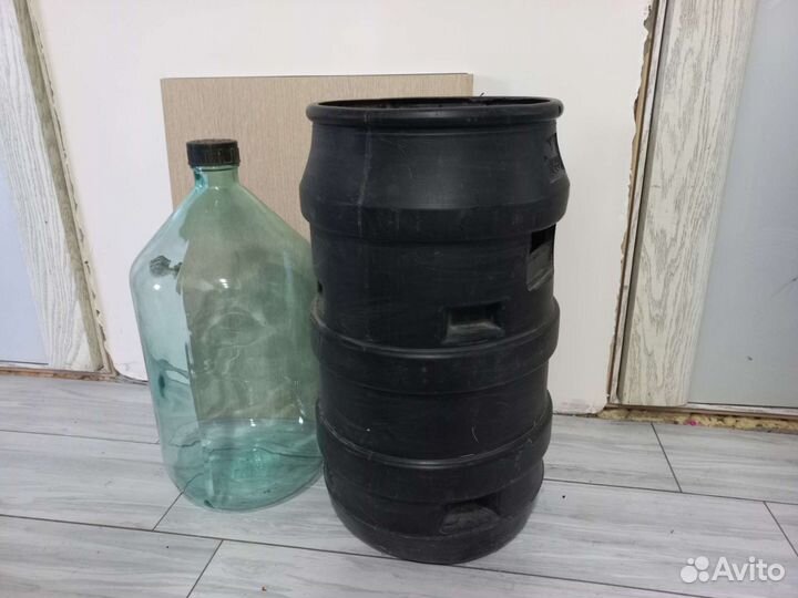 Бутыль стекло 20л в таре