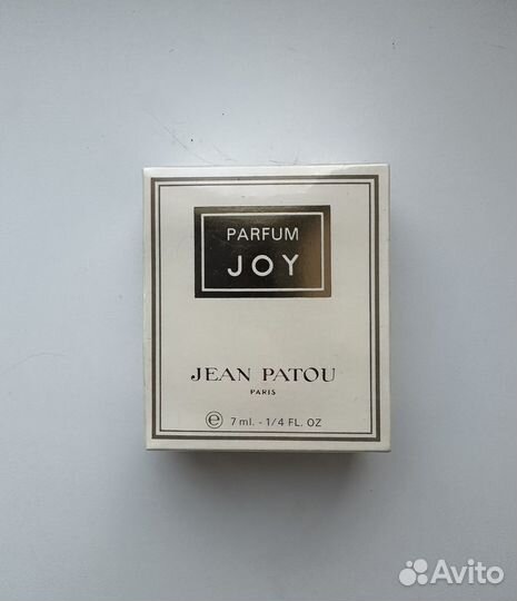 Jean patou joy parfum духи 7 мл винтаж 1981
