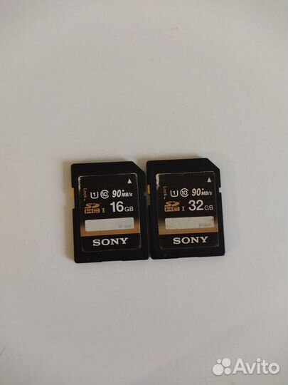 Карта памяти Sony 16gb\32gb