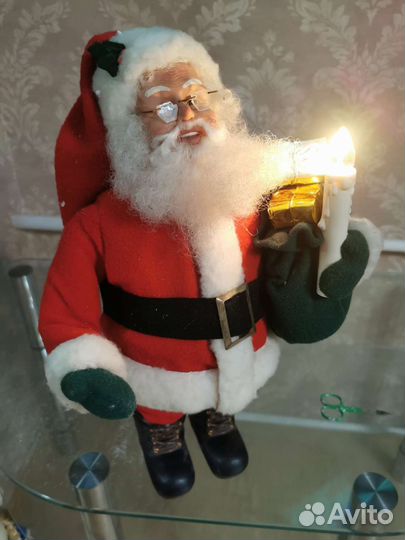 Винтажный дед мороз holiday creation