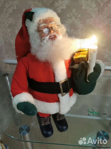 Винтажный дед мороз holiday creation