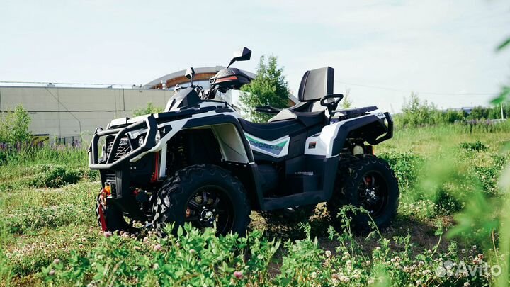 Квадроцикл aodes pathcross MAX 650 PRO (белый)