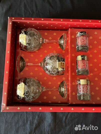 Бокалы новый набор бокалов и стопок на 6 персон