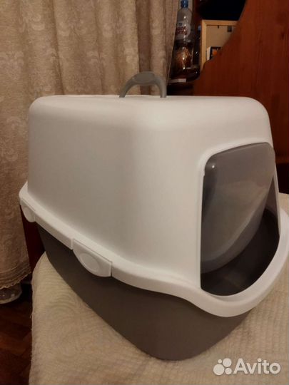 Кошачий туалет домик
