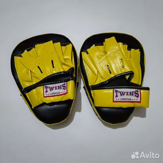 Лапы twins кожаные