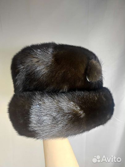 Шапка норковая женская