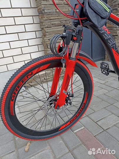 Новый скоростной двухподвес 24 колеса,16рама