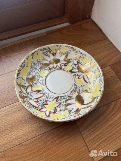 Сервиз Золотые ромашки лфз СССР