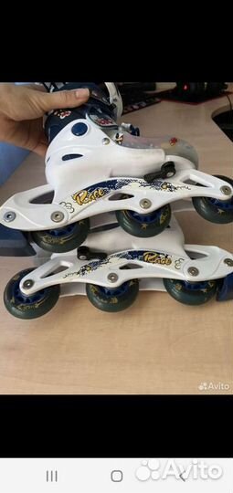 Роликовые коньки детские раздвижные