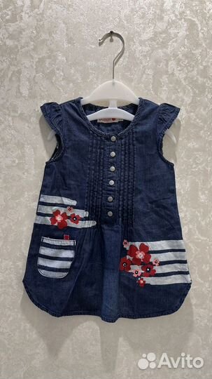 Платье для девочки 86