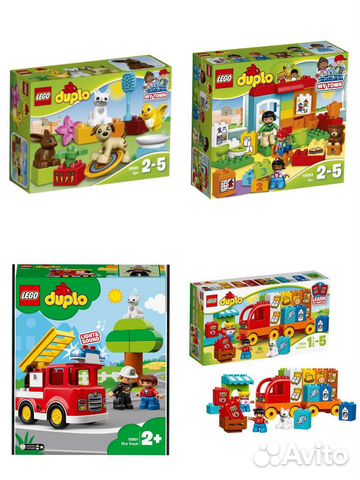 Наборы Lego duplo оригинал, цены в описании