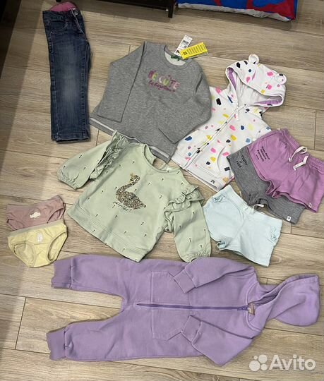 Вещи на девочку 86-98