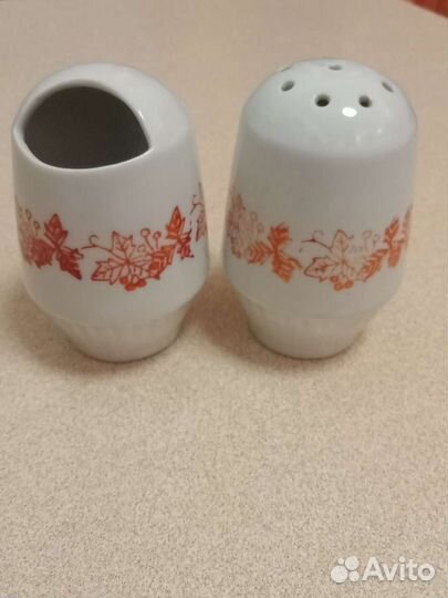 Солонка и перечница СССР