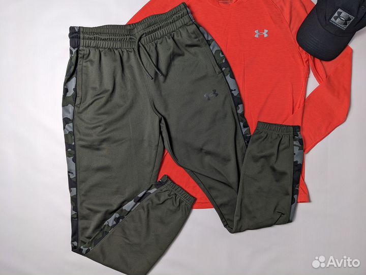 Спортивные брюки Under Armour хаки 46 48