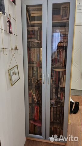 Стеллаж книжный шкаф пенал стеклянный купить в Санкт-Петербурге ...