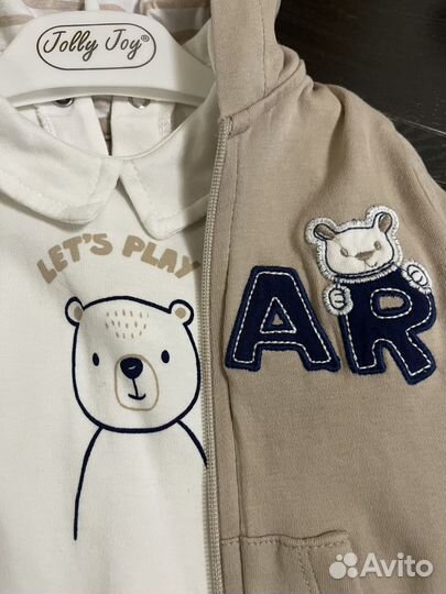 Новый жакет и боди для мальчика 80 Турция