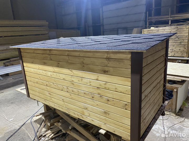 Будка для собаки утепленная