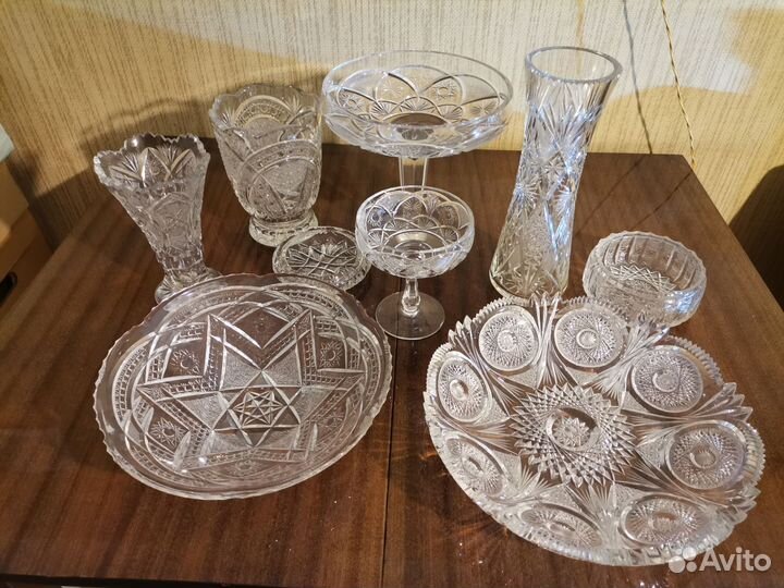 Хрусталь ЧССР, Германия, СССР