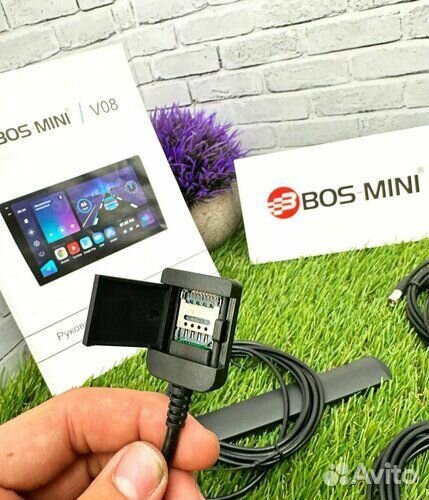 Android магнитола 8/256Gb BOS mini V08 360+sim+4G