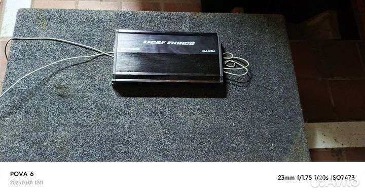 Сабвуфер с усилителем 1200 ватт