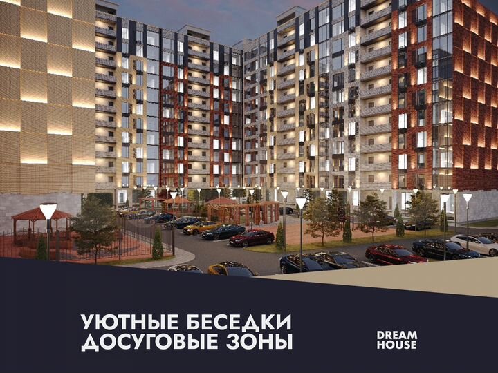 Квартира-студия, 33,4 м², 9/17 эт.