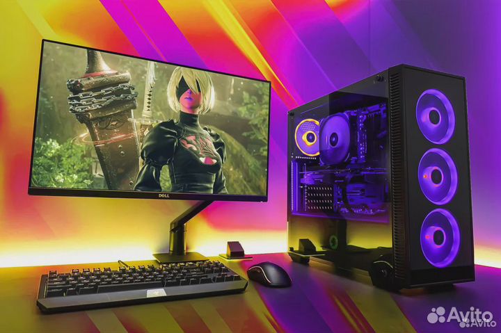 Игровой Шустрый Пк Intel Core I7 / I5 Гарантия