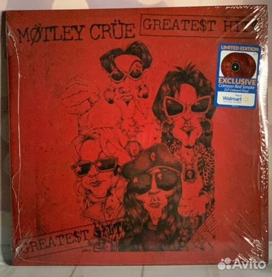 Motley Crue - Greatest Hits (цветной)