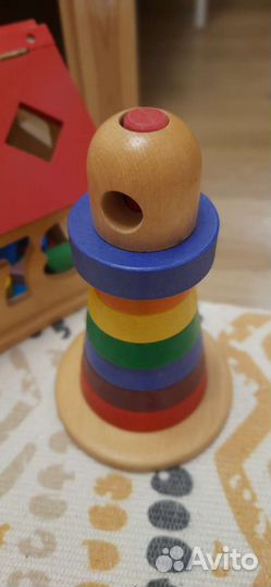 Развивающие игрушки IKEA / натуральное дерево