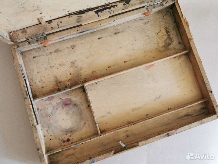 Бесплатно короб для хранения масляных красок и др