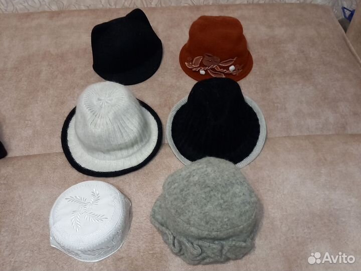 Шапки шляпы береты