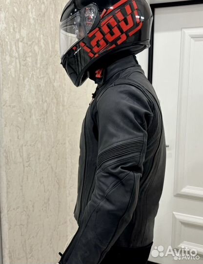 Мотокуртка mcp кожаная