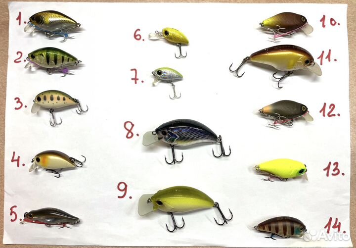 Воблеры оргиналы ZipBaits,Jackall,Yo-zuri,Rapala