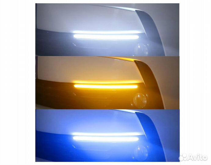 Гибкие ходовые огни oxilam с бегающим повор. 27,5