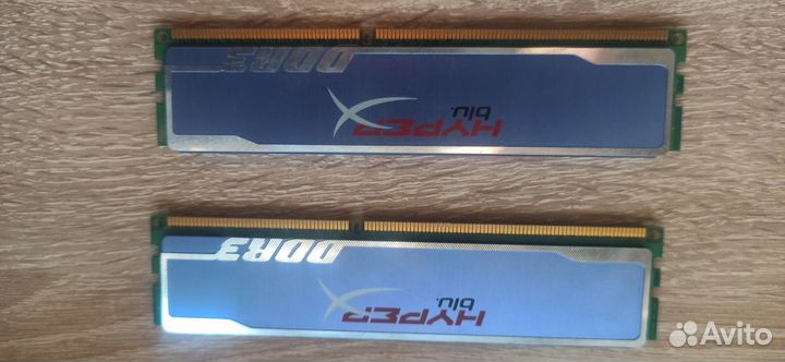 Оперативная память Kingston HyperX Blu DDR3 dimm 2