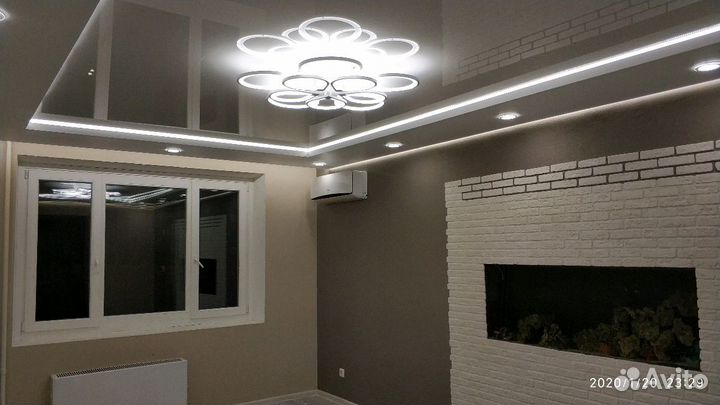 Натяжные потолки