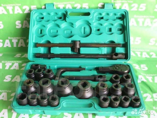 Набор головок и трещетка