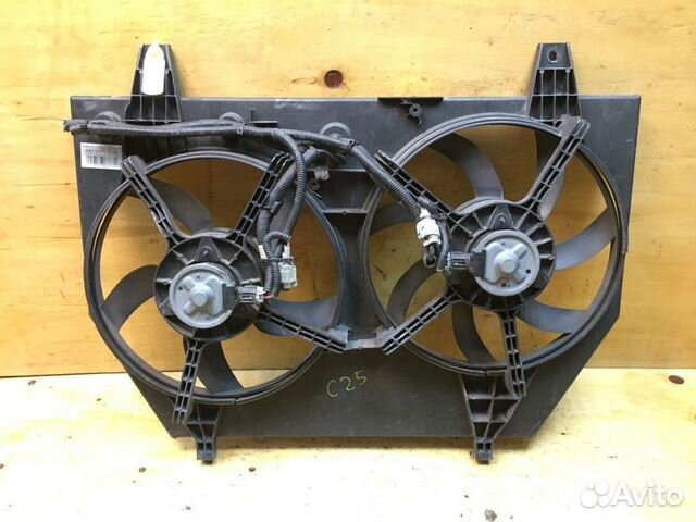 Диффузор радиатора Nissan Serena C25 MR20DE 2009